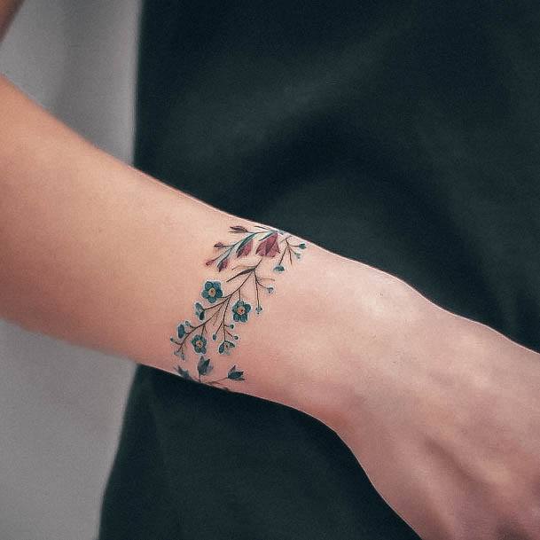 Astonishing Small Wrist Tattoo For Girls