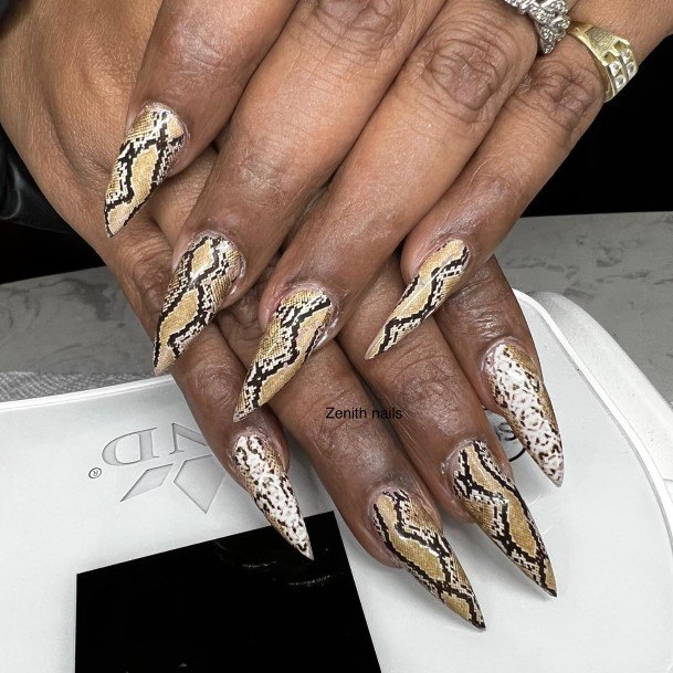 Astonishing Snake Nail For Girls