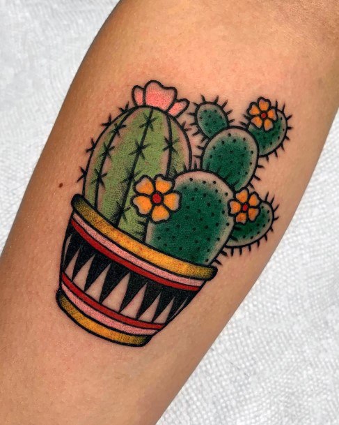 Astonishing Succulent Tattoo For Girls