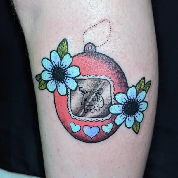 Astonishing Tamagotchi Tattoo For Girls