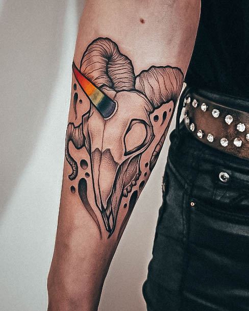 Astonishing Unicorn Tattoo For Girls