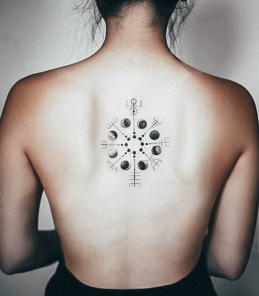 Astonishing Viking Tattoo For Girls Center Of Back