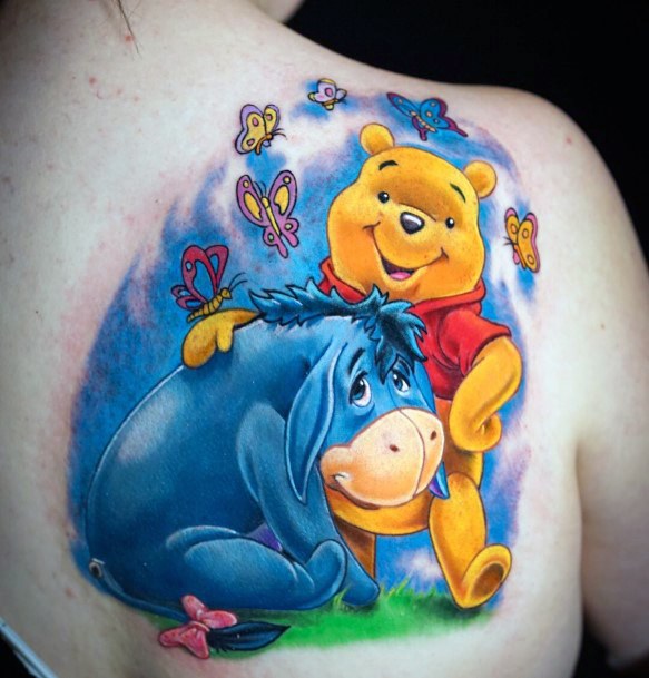 Astonishing Winnie The Pooh Tattoo For Girls