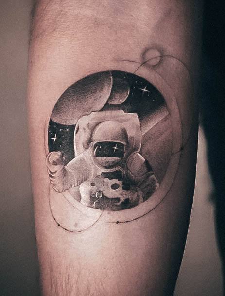 Astronaut Womens Tattoos