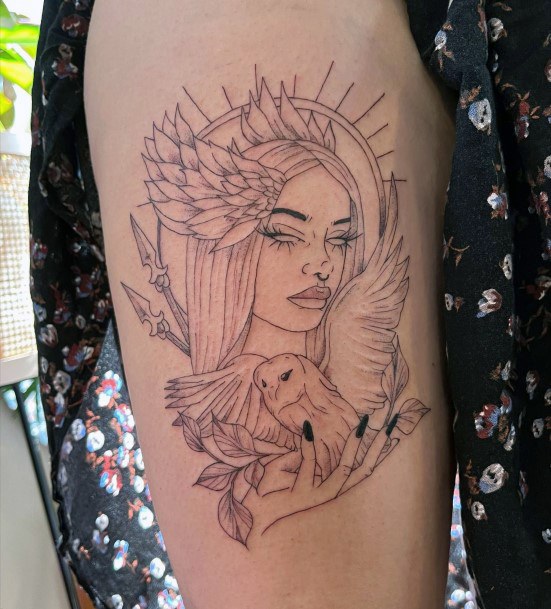 Athena Girls Tattoo Ideas