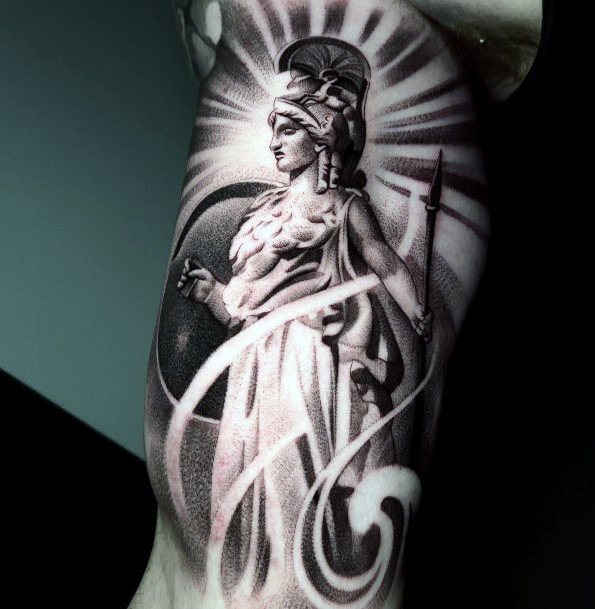 Athena Tattoo For Ladies