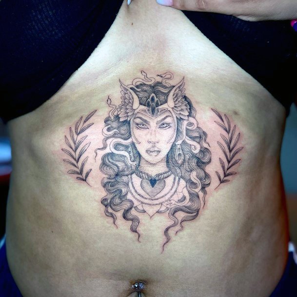 Athena Womens Tattoo Ideas