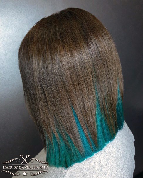 Attractive Girls Hairstyles Turquoise