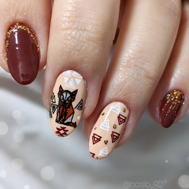 Attractive Girls Nail Fox