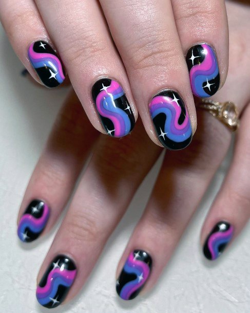 Attractive Girls Nail Galaxy