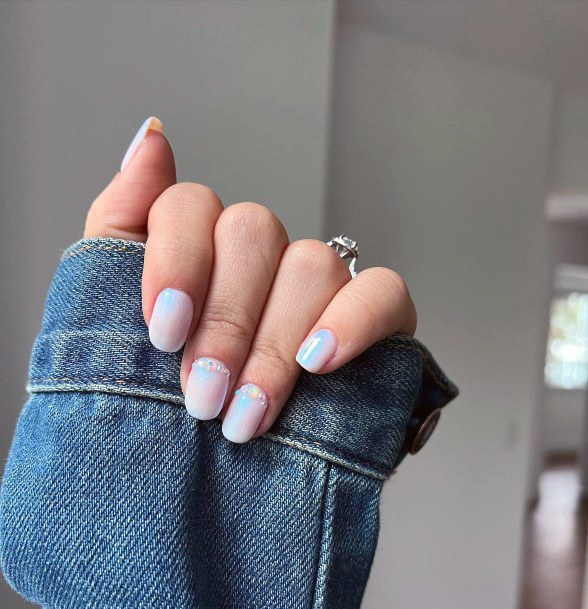 Attractive Girls Nail Wedding