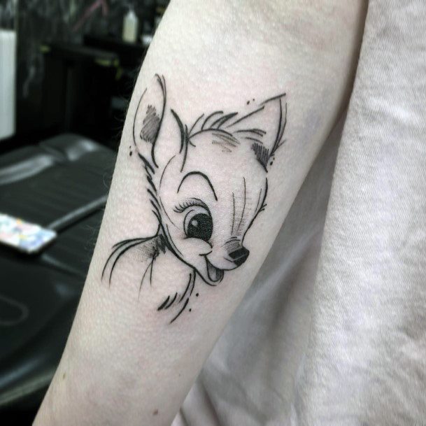 Attractive Girls Tattoo Bambi