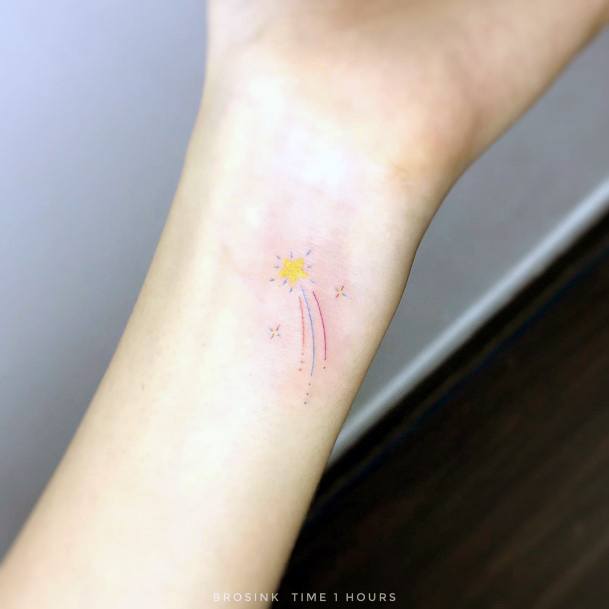 Attractive Girls Tattoo Comet