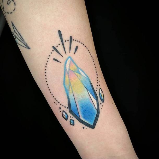 Attractive Girls Tattoo Crystal