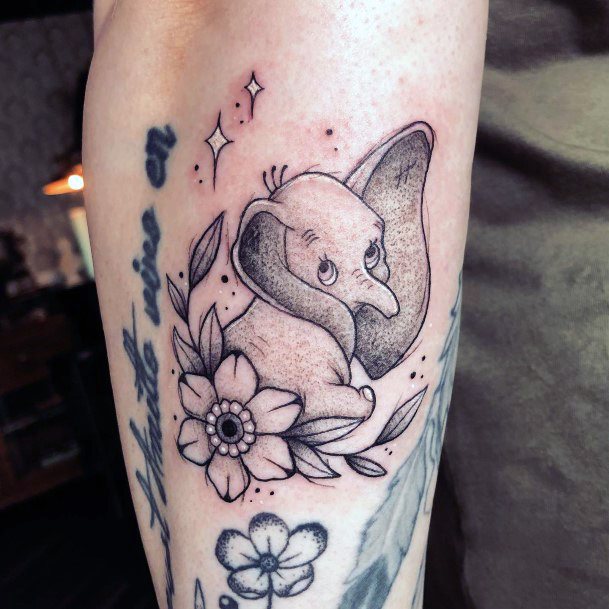 Attractive Girls Tattoo Dumbo