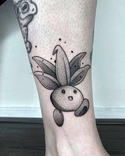 Attractive Girls Tattoo Oddish