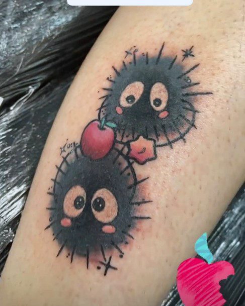 Attractive Girls Tattoo Susuwatari