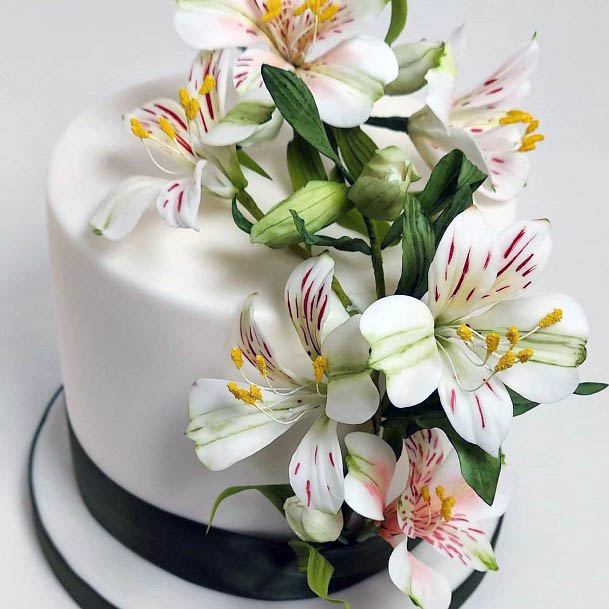 Authentic Wedding Cake Flowers