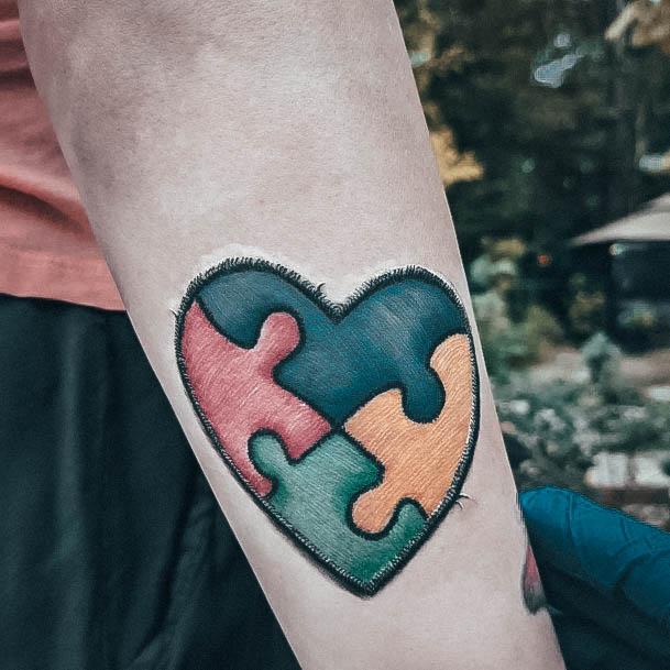 Autism Tattoo For Ladies