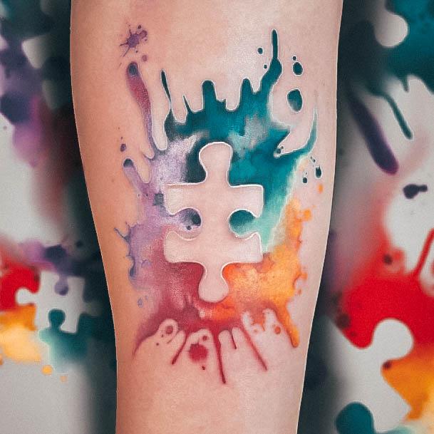 Autism Tattoos For Girls