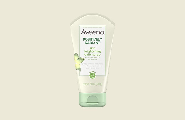 Aveeno Positively Radiant Skin Brightening Daily Face Scrub Face Exfoliator For Women