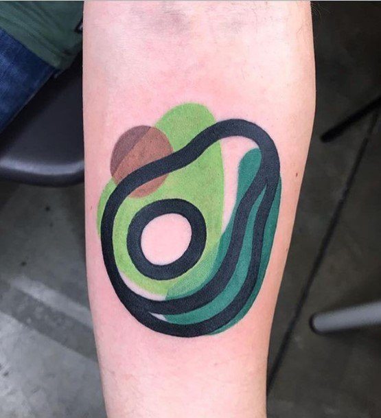 Avocado Female Tattoo Designs