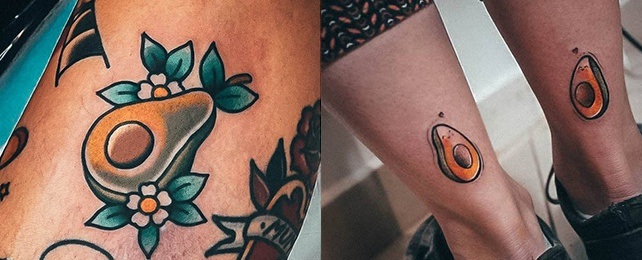 Top 100 Best Avocado Tattoos For Women – Botanical Fruit Design Ideas