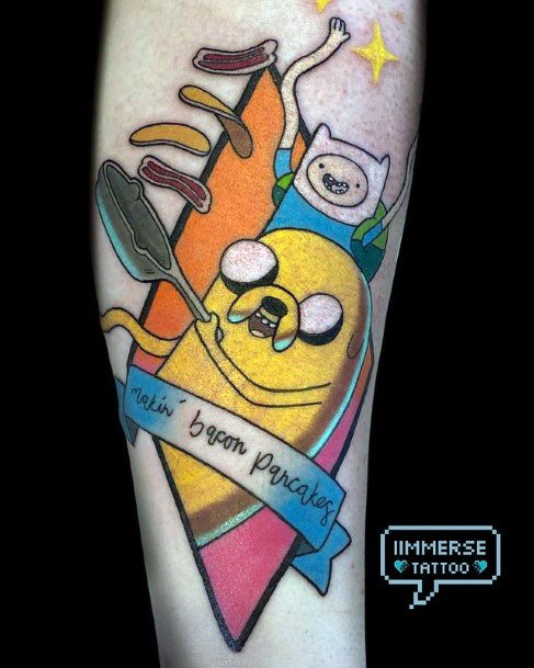 Awesome Adventure Time Tattoos For Women