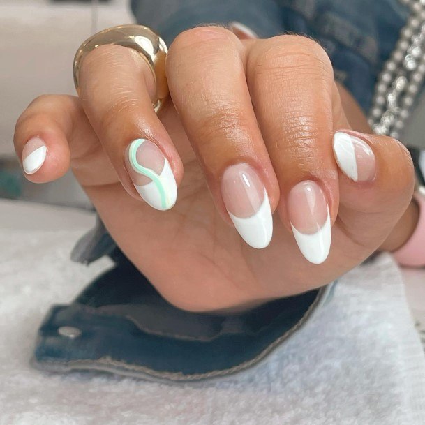 Awesome Almond French Nails For Women