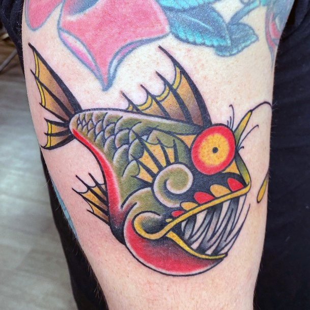 Awesome Anglerfish Tattoos For Women