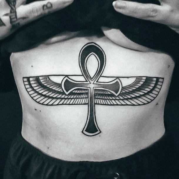 Awesome Ankh Tattoos For Women