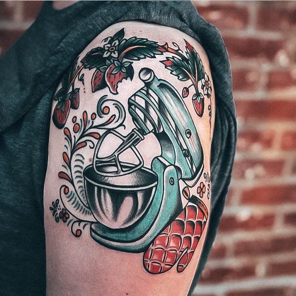 Awesome Baking Tattoos For Women