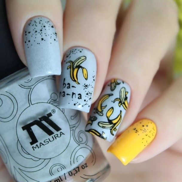 Awesome Banana Nails For Women