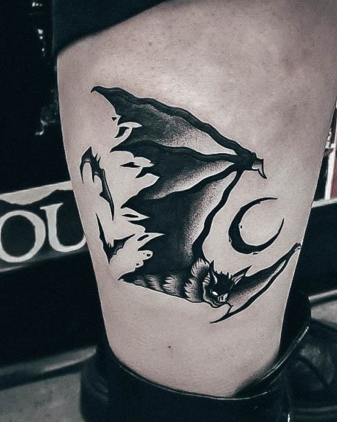 Awesome Bat Tattoos For Women