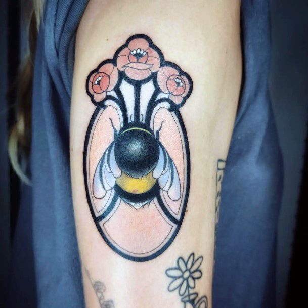 Awesome Bee Tattoos For Women