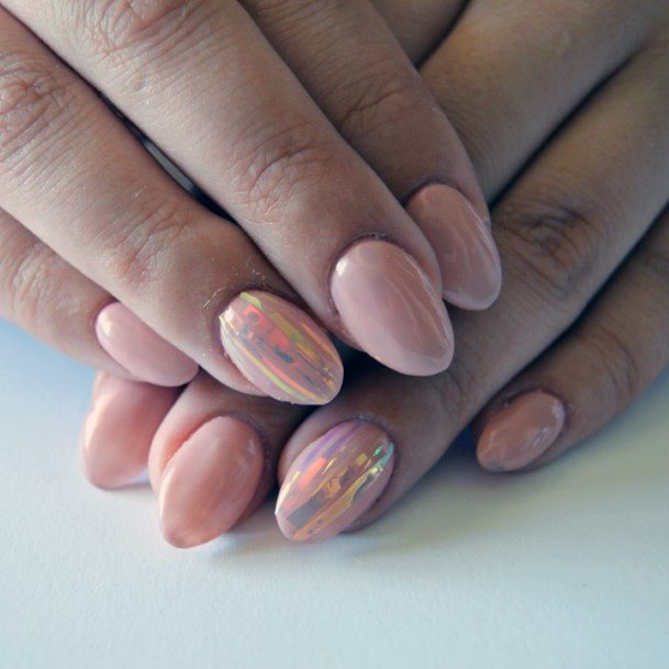 Awesome Broken Shattered Glass Fingernails For Women