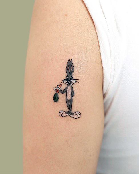 Awesome Bugs Bunny Tattoos For Women