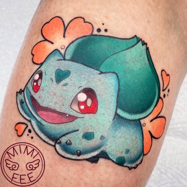 Awesome Bulbasaur Tattoos For Women