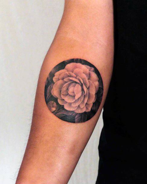 Awesome Camellia Tattoos For Women