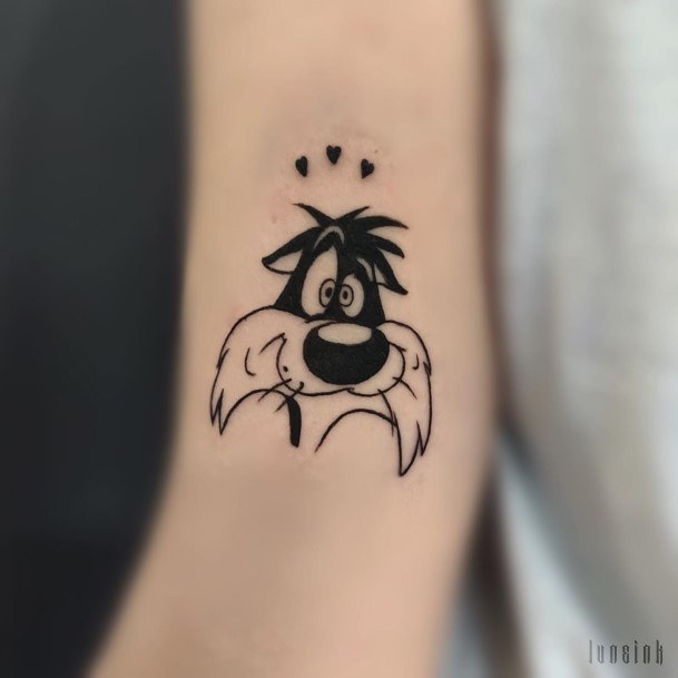 Awesome Cartoon Tattoos For Women