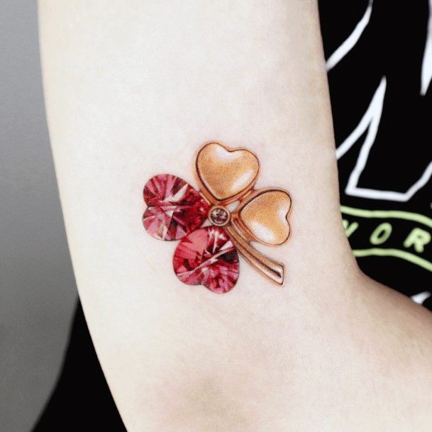 Awesome Clover Tattoos For Women