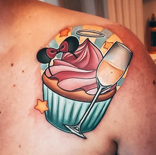 Awesome Cupcake Tattoos For Women