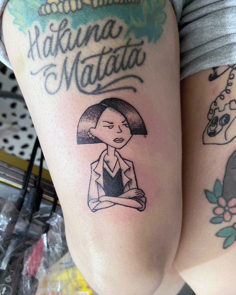 Awesome Daria Tattoos For Women