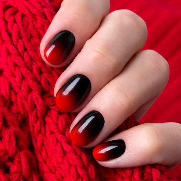 Awesome Dark Red Nails For Women