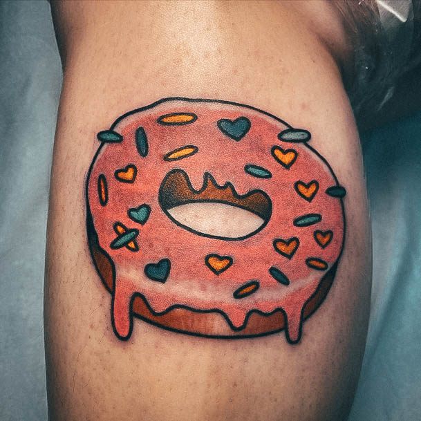 Awesome Donut Tattoos For Women