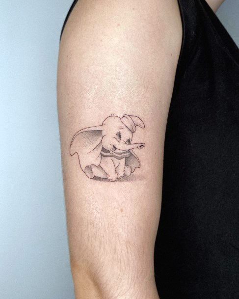 Awesome Dumbo Tattoos For Women