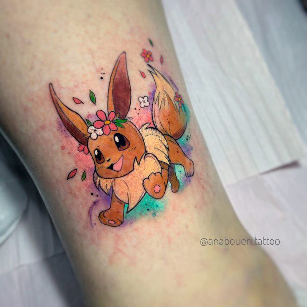 Awesome Eevee Tattoos For Women