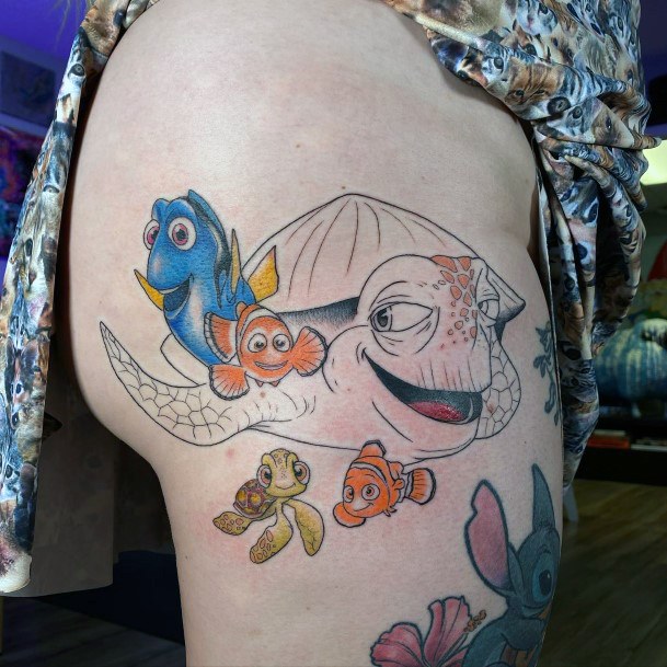 Awesome Finding Nemo Tattoos For Women
