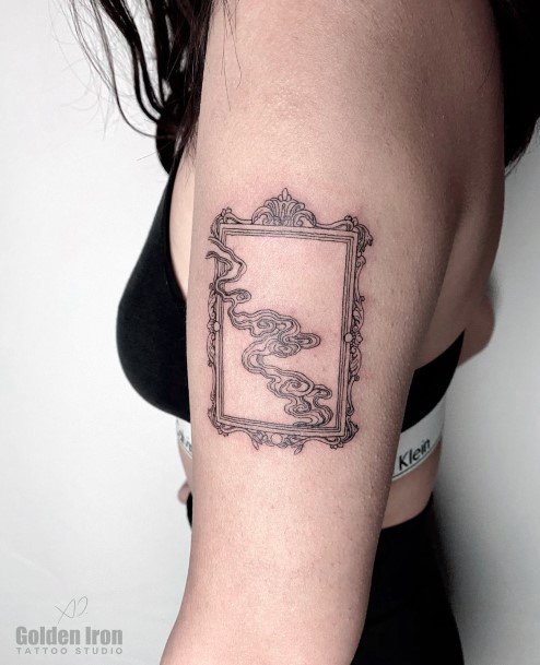 Awesome Frame Tattoos For Women