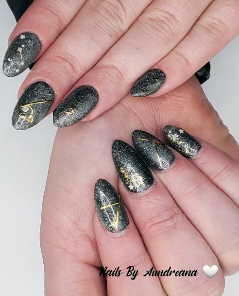 Awesome Galaxy Fingernails For Women